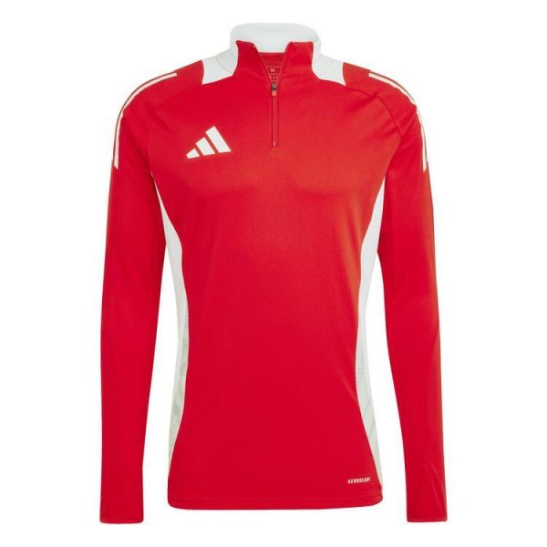 adidas tiro 24 competition training top herren iv6973 vivred white gr m