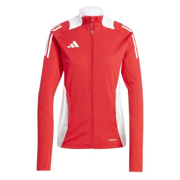 adidas tiro 24 competition trainingsjacke damen iw6680 vivred white gr