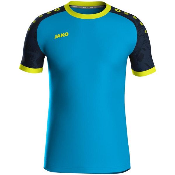 jako trikot iconic ka 4224 jako blau marine neongelb gr 140