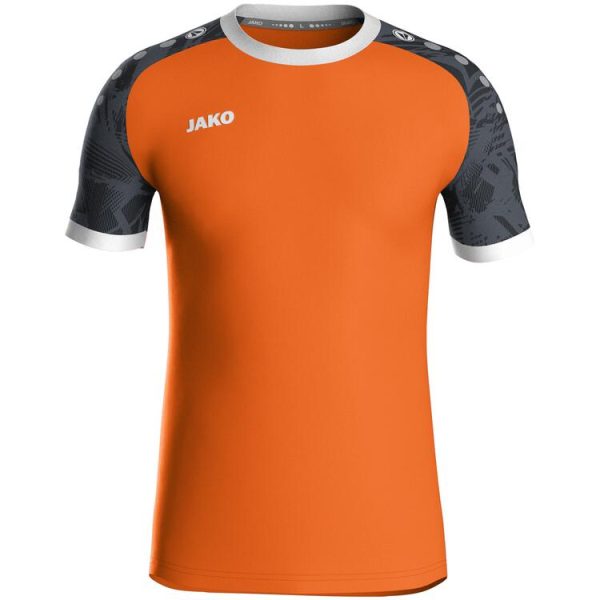 jako trikot iconic ka 4224 neonorange schwarz gr 128