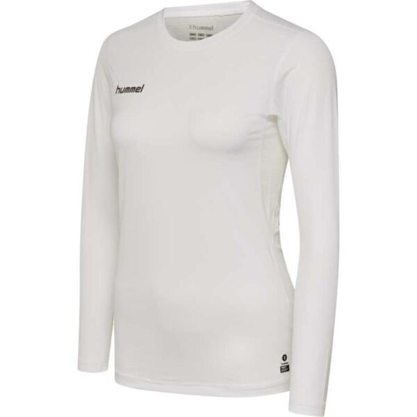 hummel first performance damen jersey langarm white 204515 9001 gr l