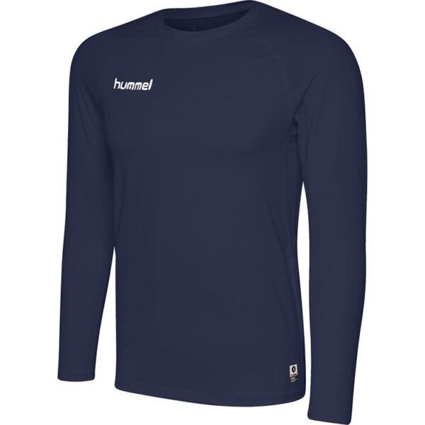 hummel first performance jersey langarm marine 204502 7026 gr l