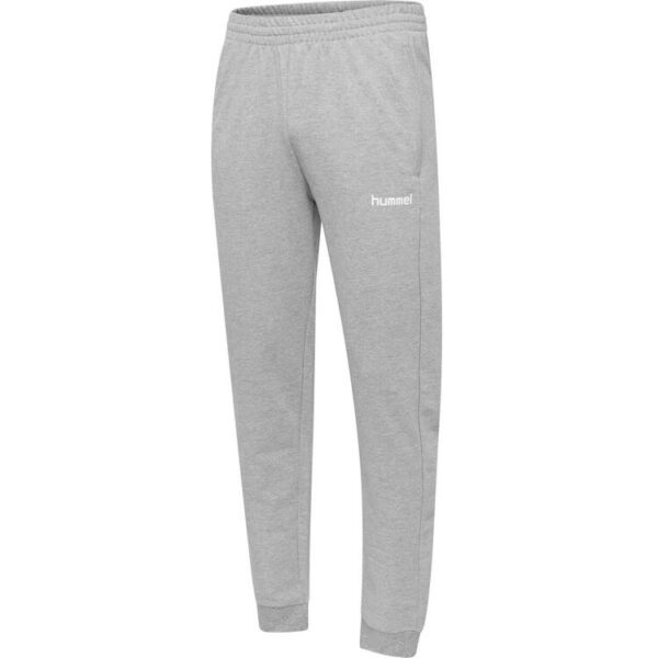 hummel hmlgo cotton pant grey melange 203530 2006 gr m