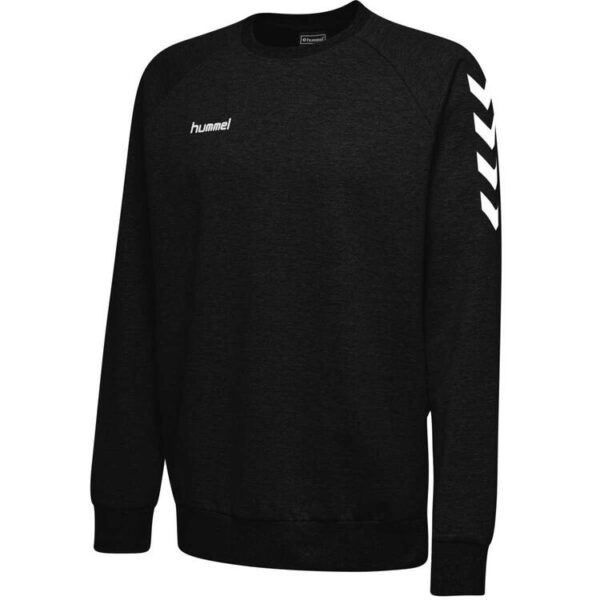 hummel hmlgo cotton sweatshirt black 203505 2001 gr s