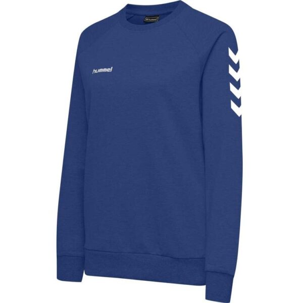 hummel hmlgo cotton sweatshirt woman true blue 203507 7045 gr