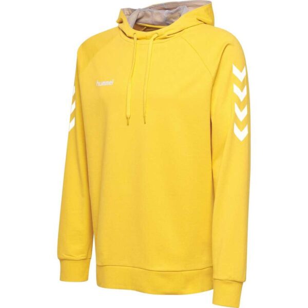 hummel hmlgo kids cotton hoodie sports yellow 203509 5001 gr 140