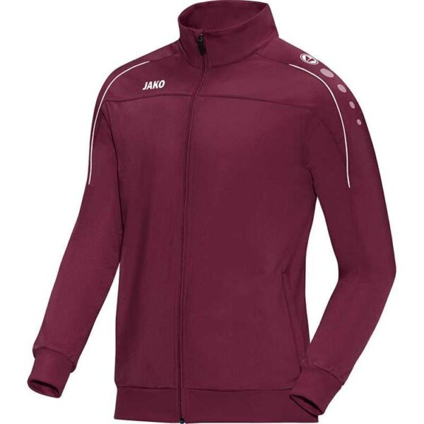 jako polyesterjacke classico maroon 9350 14 gr 104