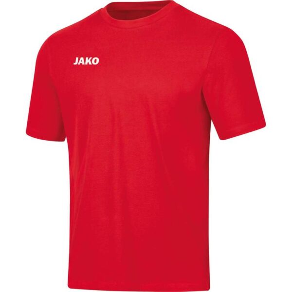 jako t shirt base 6165 01 rot gr 38