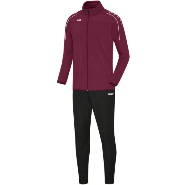 jako trainingsanzug classico maroon m8150 14 gr 140