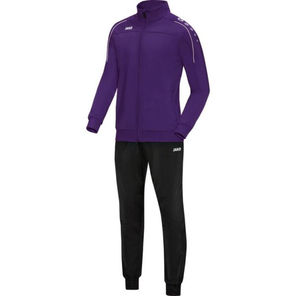 jako trainingsanzug polyester classico lila m9150 10 gr 128