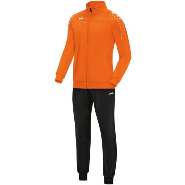 jako trainingsanzug polyester classico neonorange m9150 19 gr 116