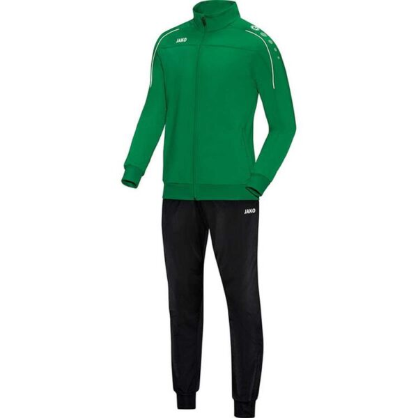 jako trainingsanzug polyester classico sportgruen m9150 06 gr 128