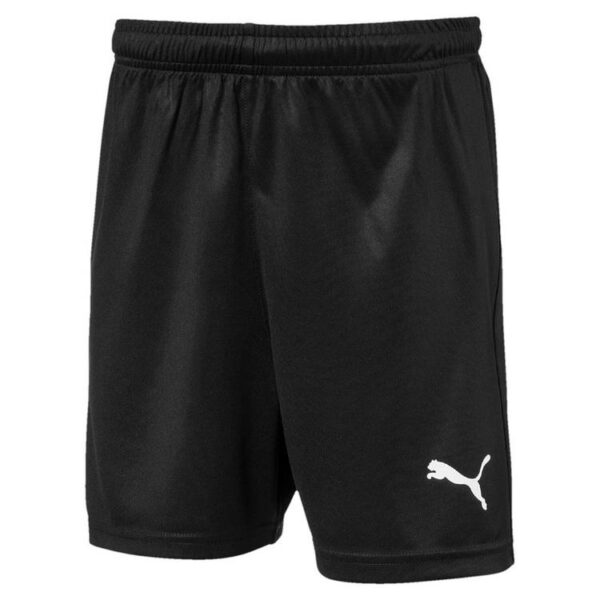 puma liga shorts core jr puma black puma white 703437 3 gr 140