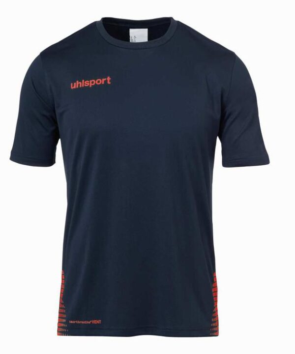 uhlsport score training t shirt marine fluo rot 100214710 gr 152